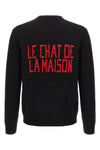 7 fineness wool and cotton blend sweater