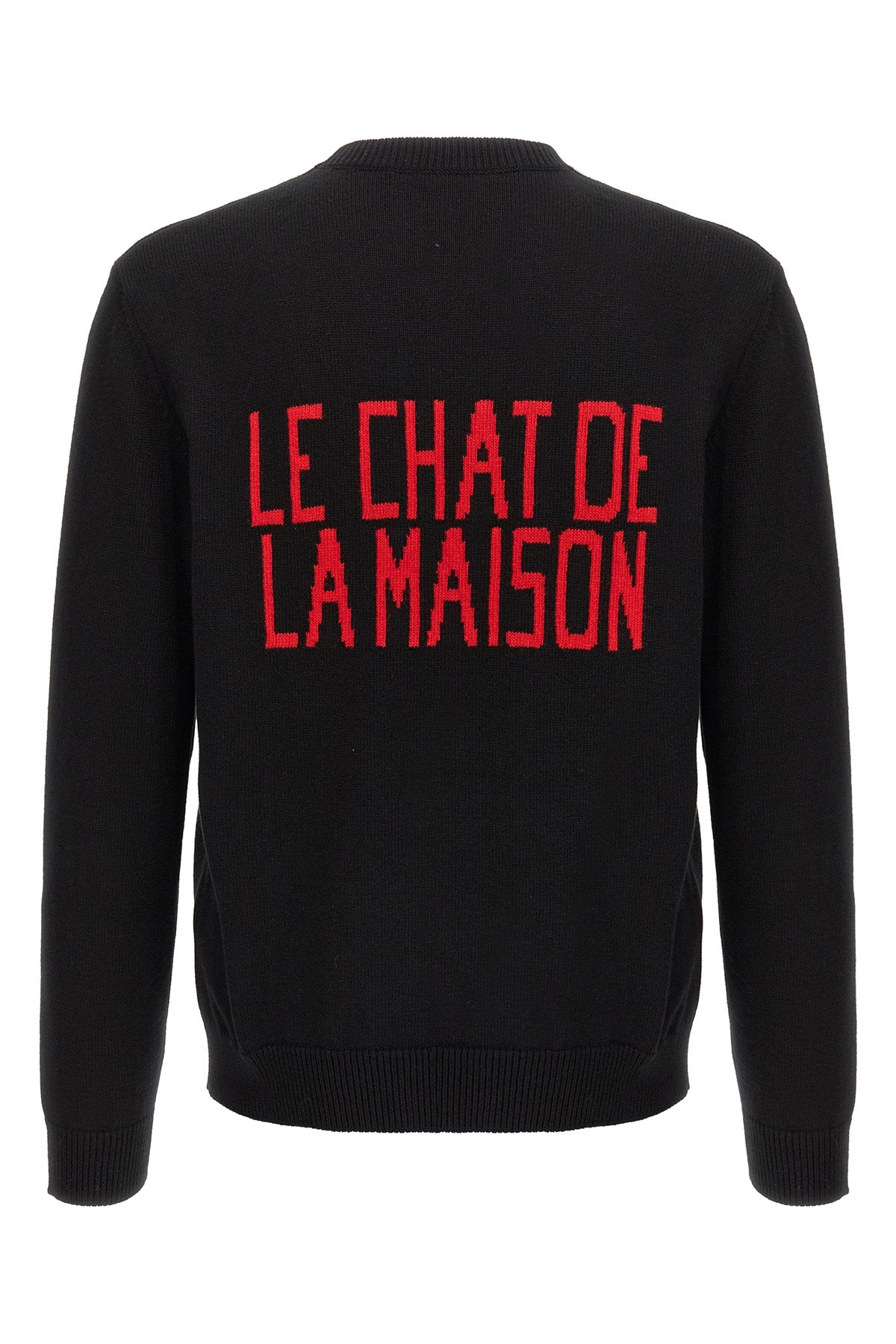 7 fineness wool and cotton blend sweater
