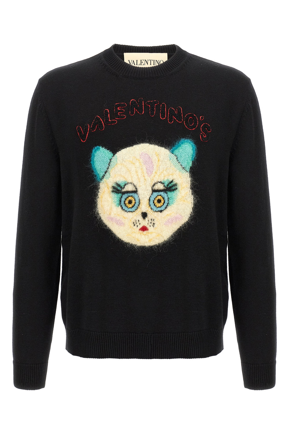 VALENTINO GARAVANI L 7 fineness wool and cotton blend sweater