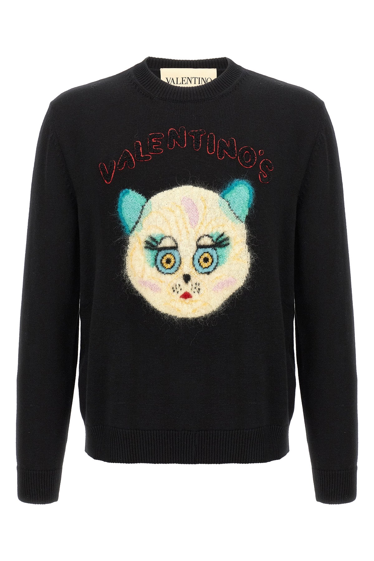 7 fineness wool and cotton blend sweater