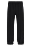 cotton blend fleece pants