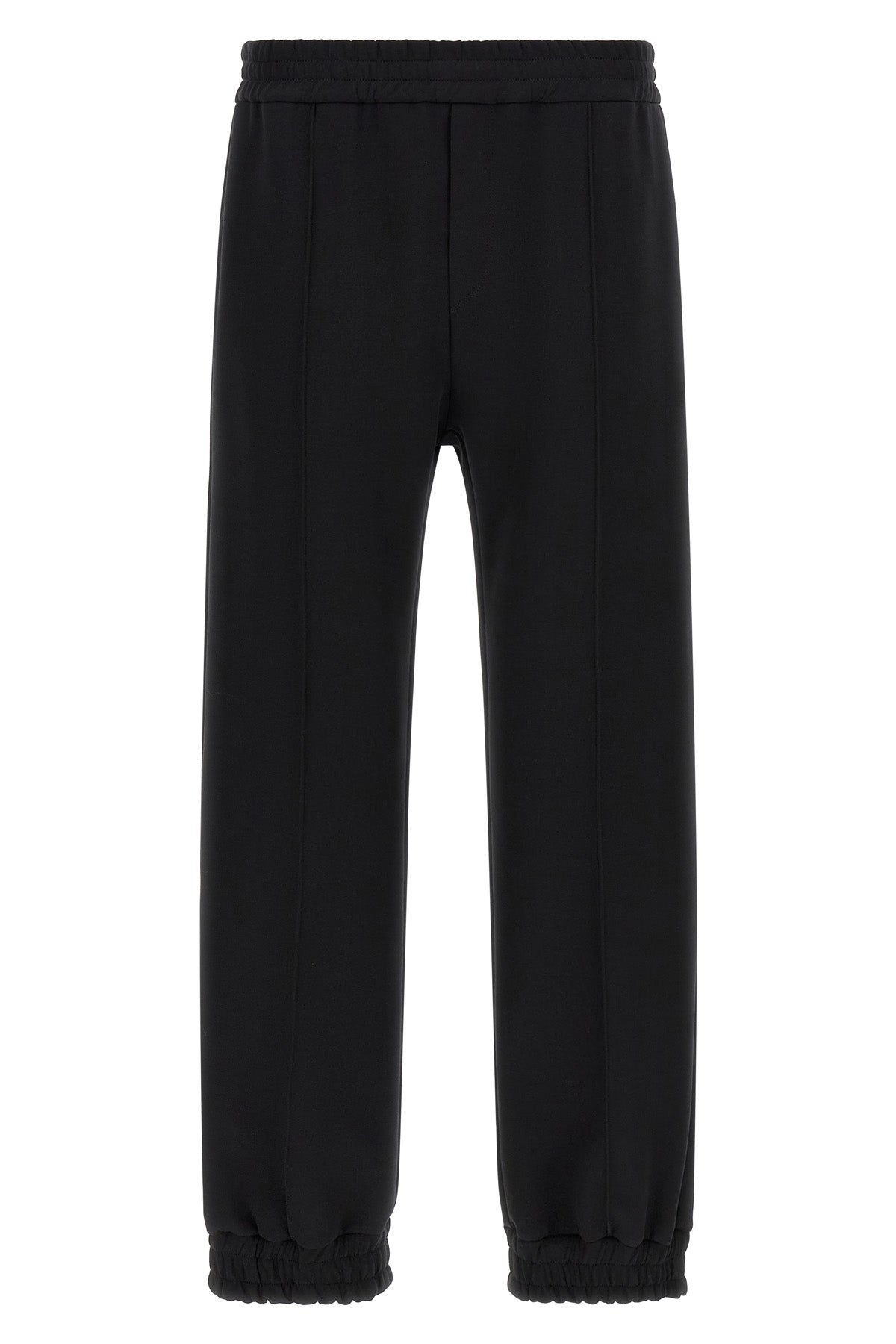 cotton blend fleece pants