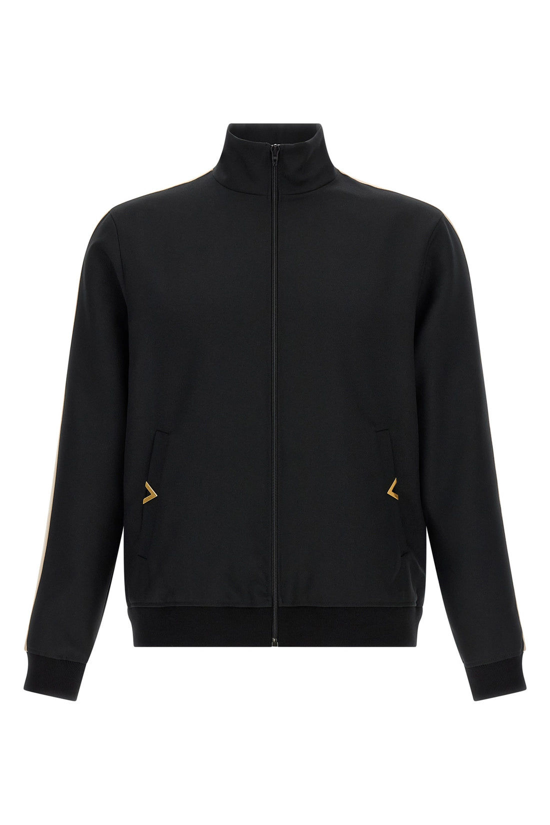 VALENTINO GARAVANI L tech fabric turtleneck sweatshirt