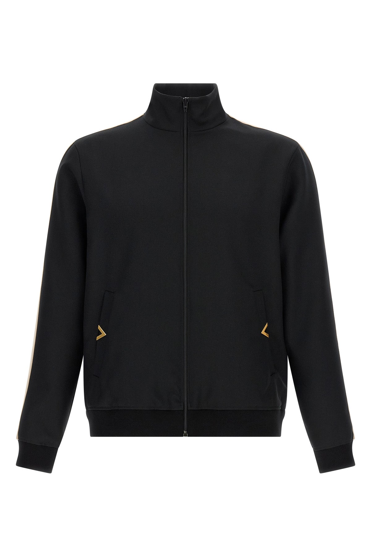 tech fabric turtleneck sweatshirt