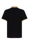 valentino cotton piquet polo shirt