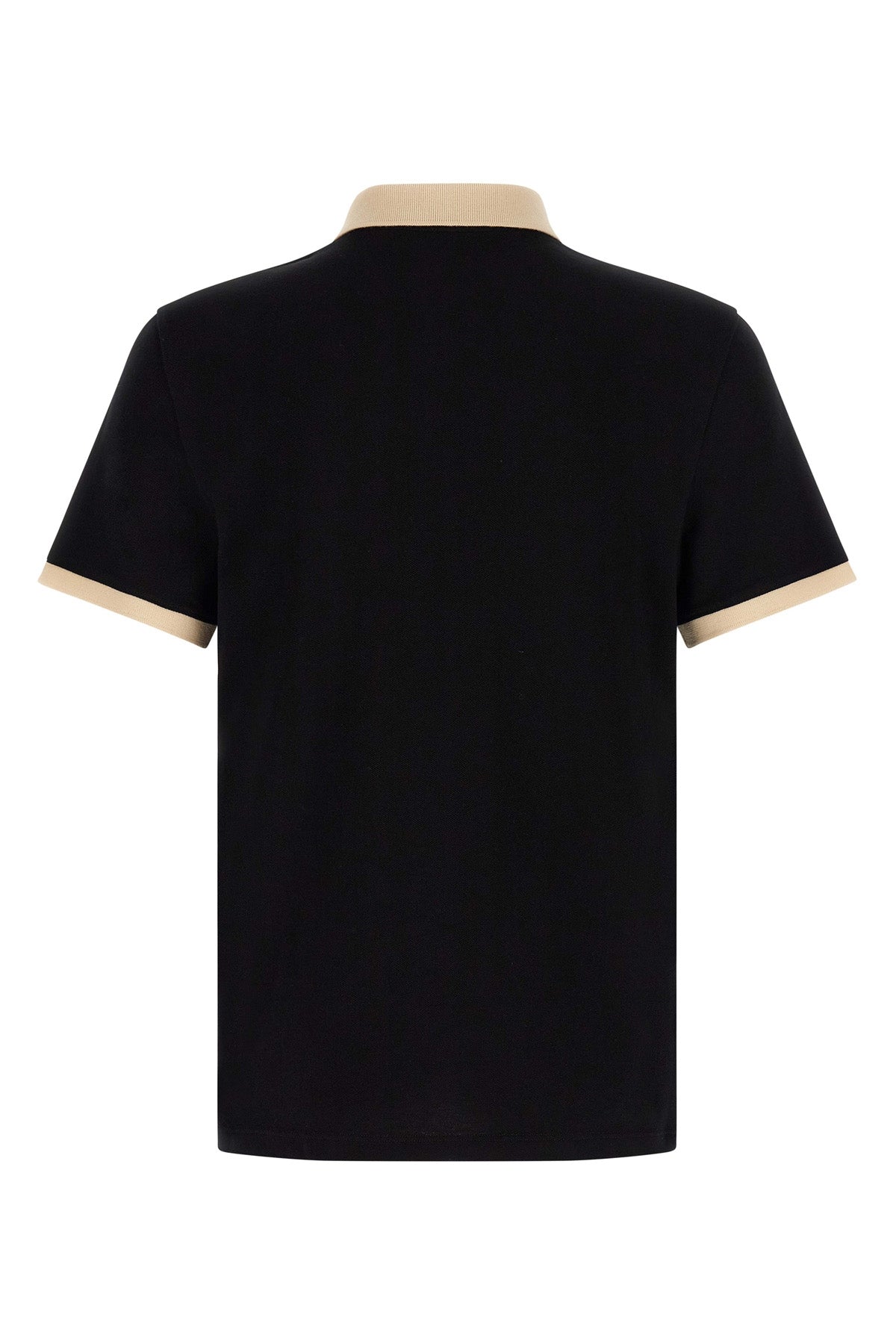 valentino cotton piquet polo shirt