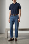 piqué cotton polo shirt