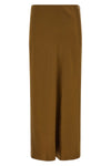 the long vince skirt redefines essential elegance through a flowing