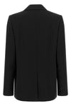 the vince blazer defines a rigorous sartorial silhouette through impeccable cons