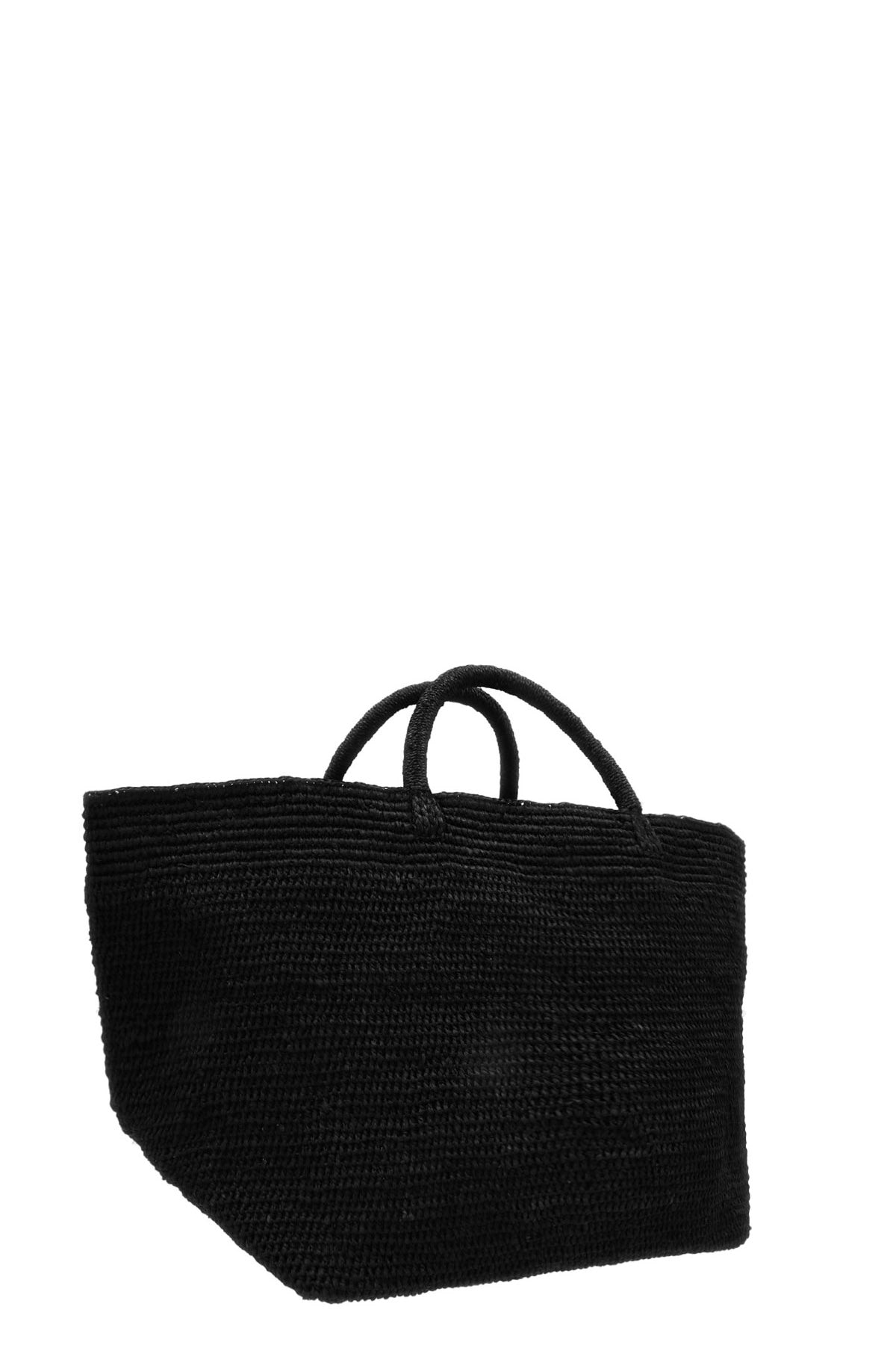 vanilla natural raffia shopping bag