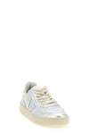 v-90 laminated hammered leather sneakers
