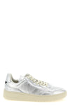 v-90 laminated hammered leather sneakers