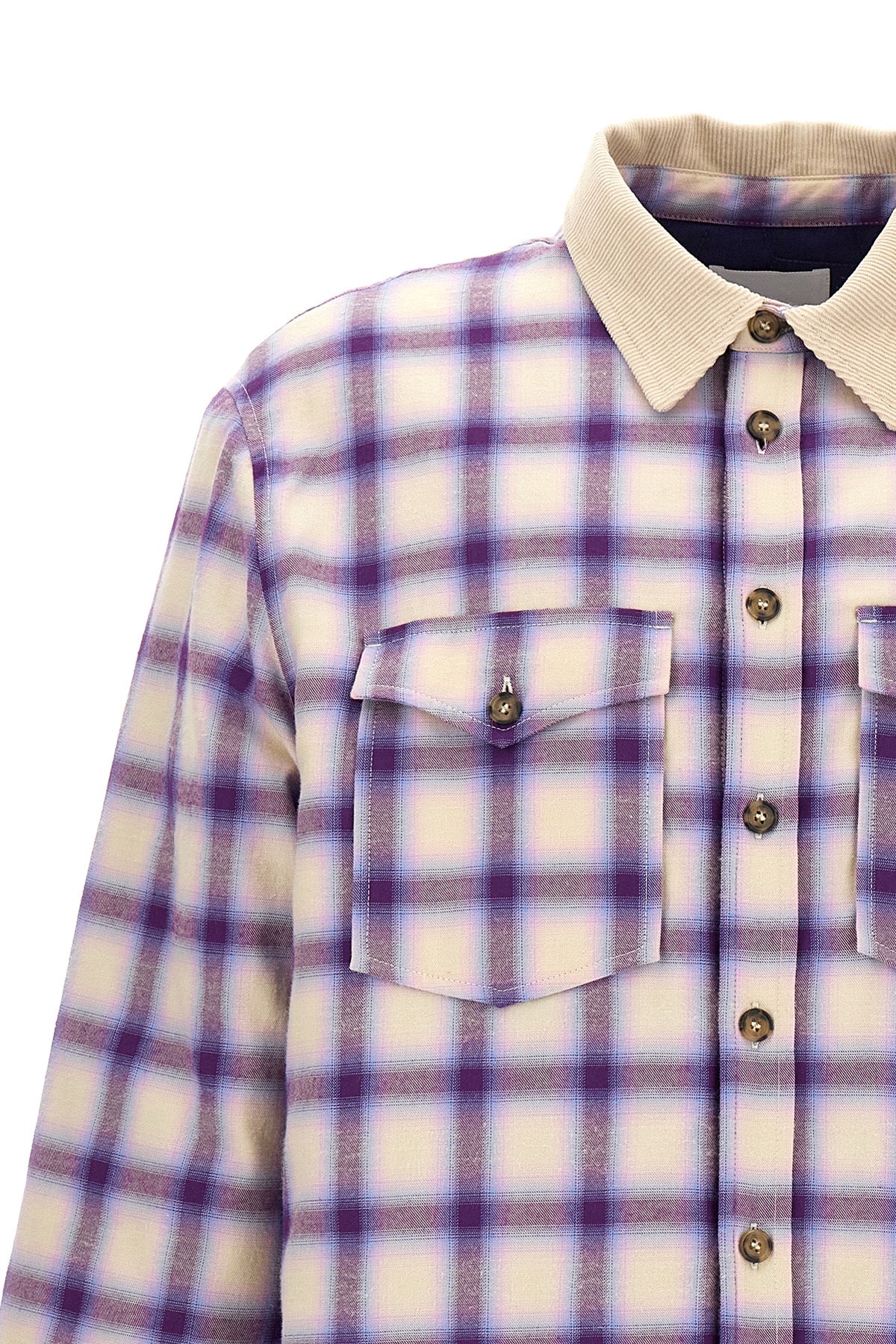 steeve checked cotton jacket
