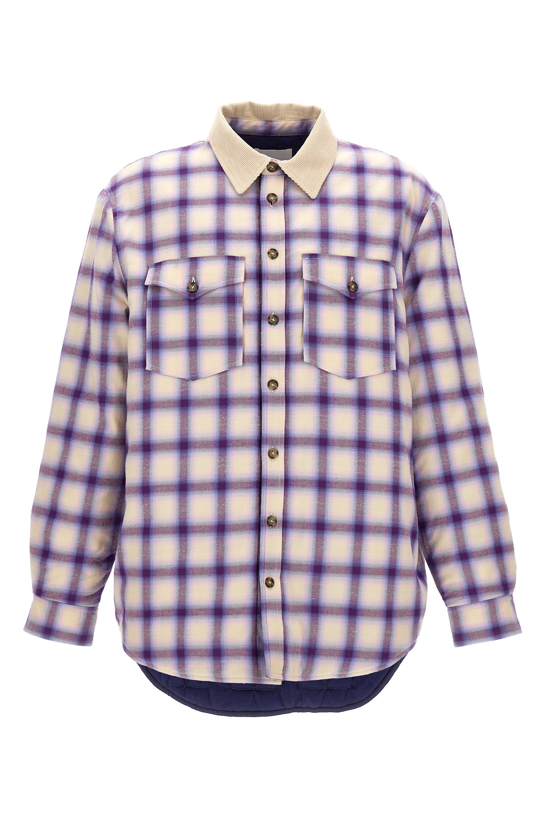 MARANT L steeve checked cotton jacket