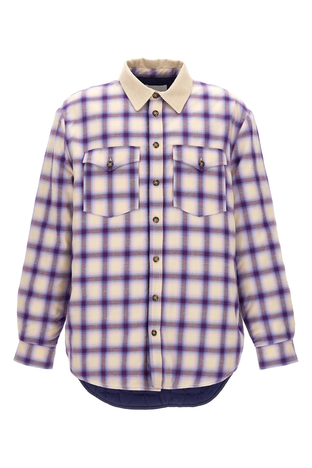 steeve checked cotton jacket