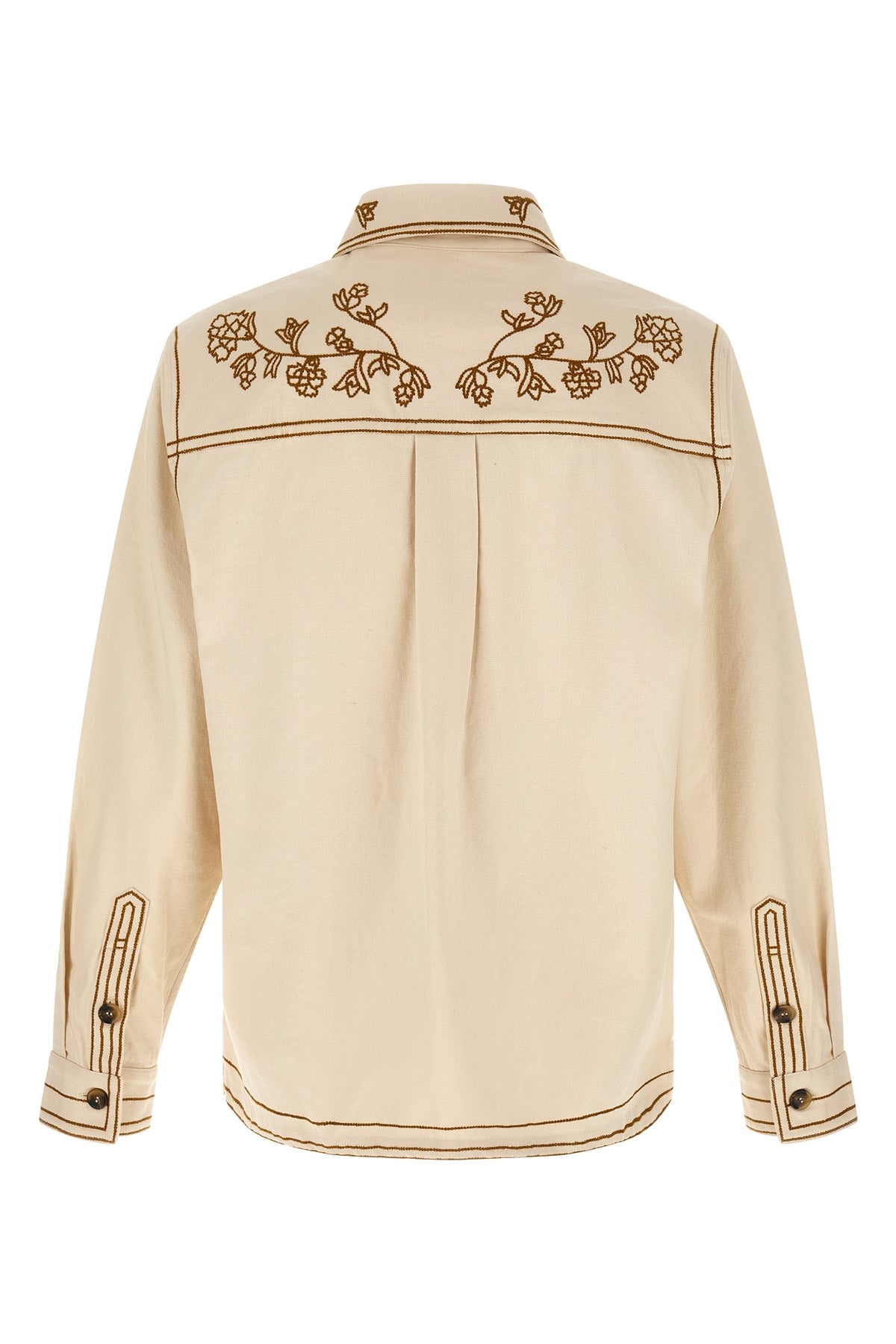 rudy cotton canvas overshirt