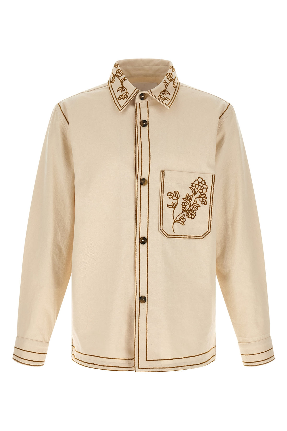 MARANT M rudy cotton canvas overshirt