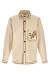 rudy cotton canvas overshirt