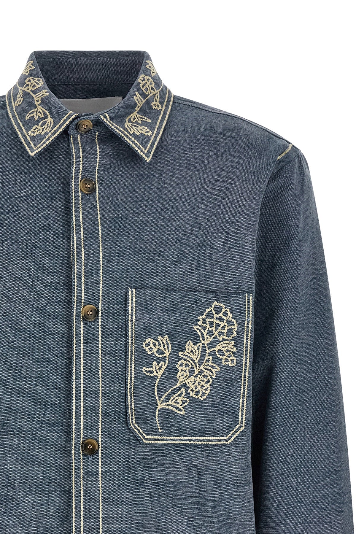 rudy cotton overshirt