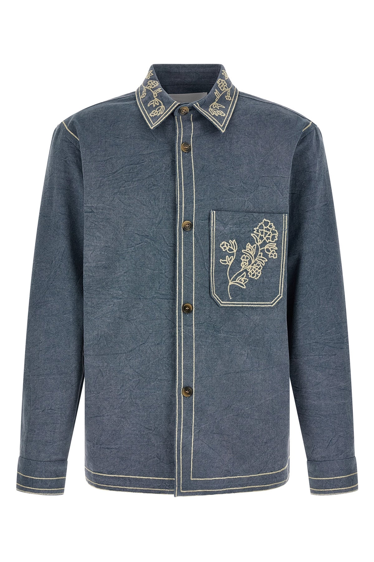 rudy cotton overshirt