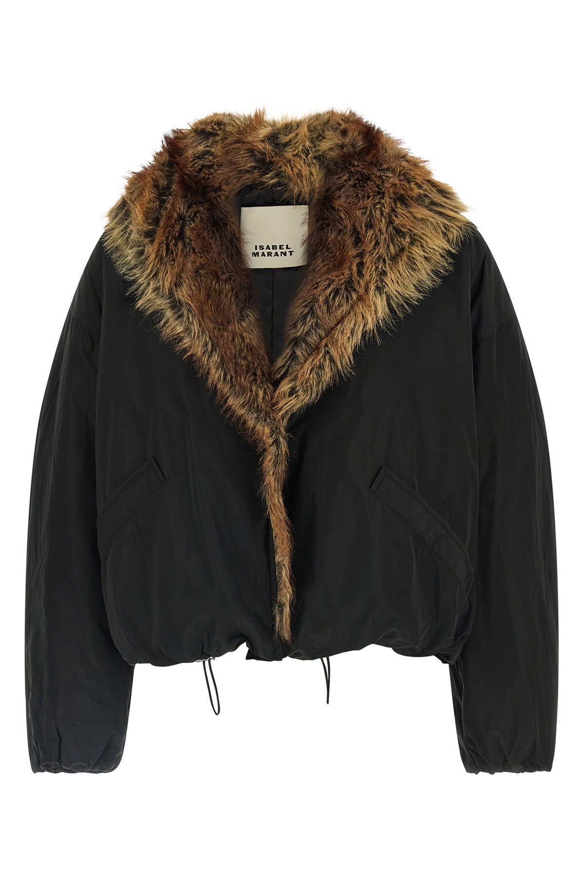 the isabel marant charone short parka redefines the volumes of contemporary oute