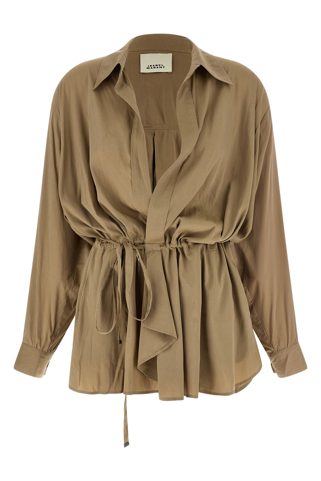 ISABEL MARANT 38 keren blazer in satin technical fabric