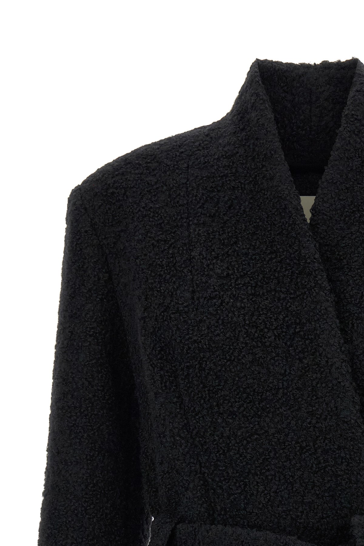 the isabel marant syndra blazer redefines the codes of tailoring through an enve