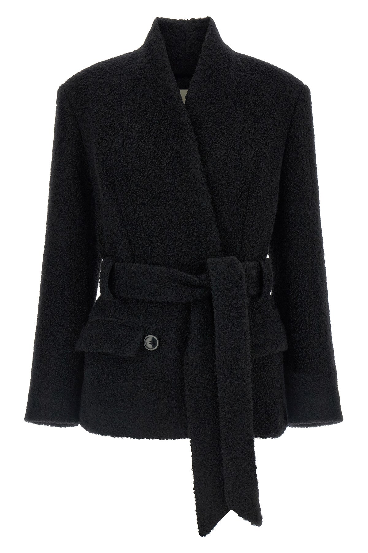 the isabel marant syndra blazer redefines the codes of tailoring through an enve