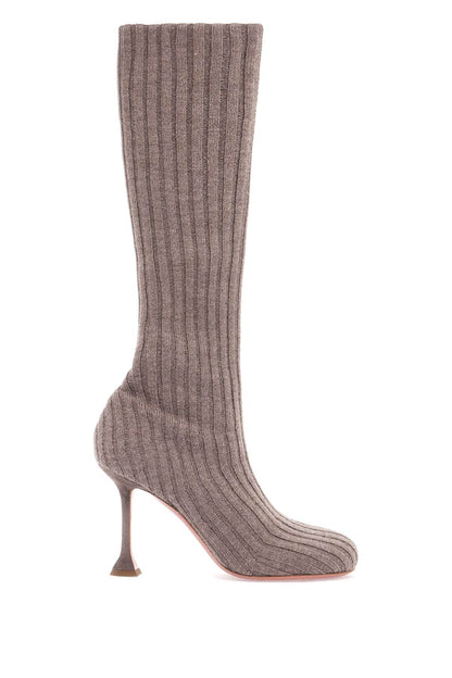 veneda stretch knit boots