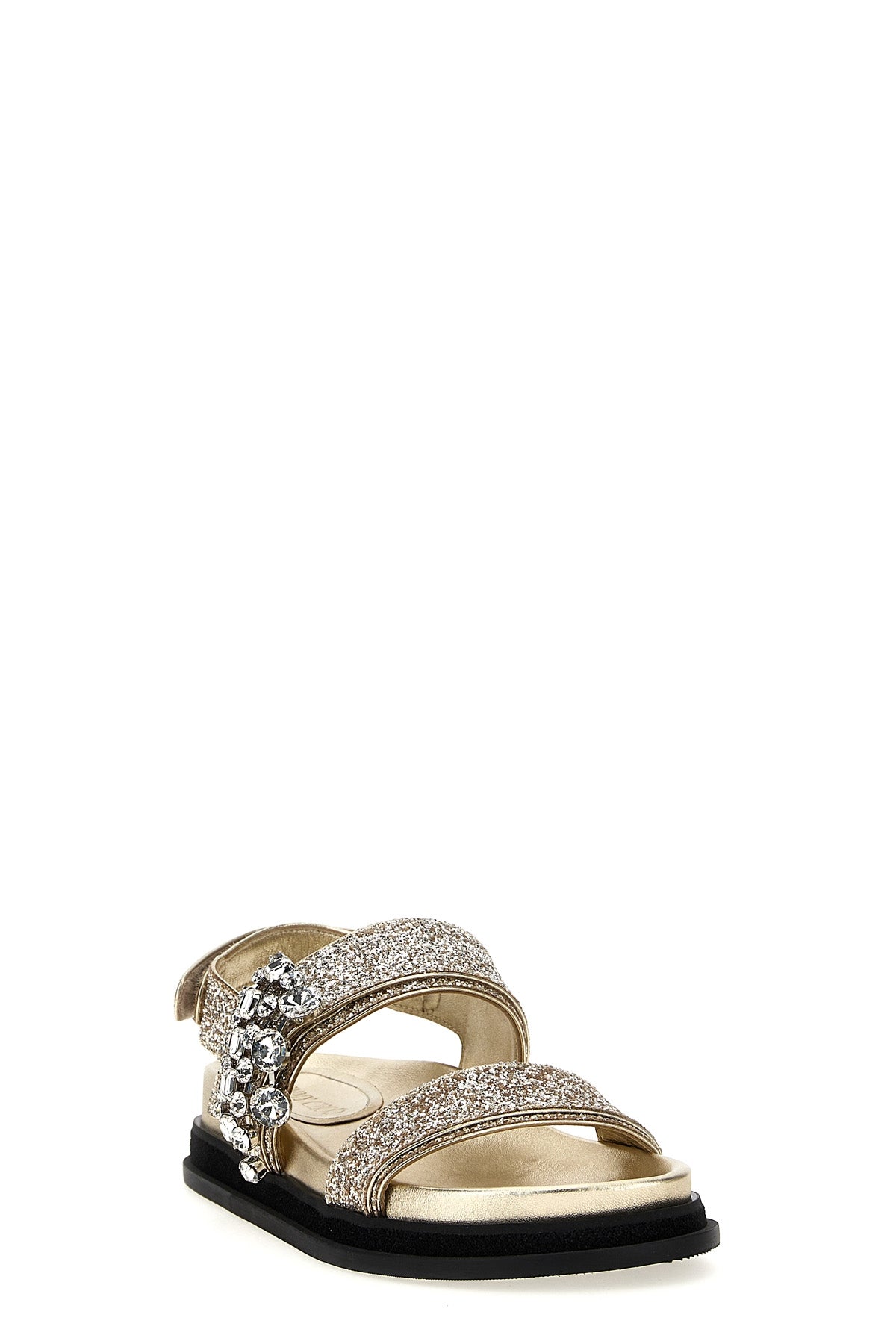 verity leather sandals covered