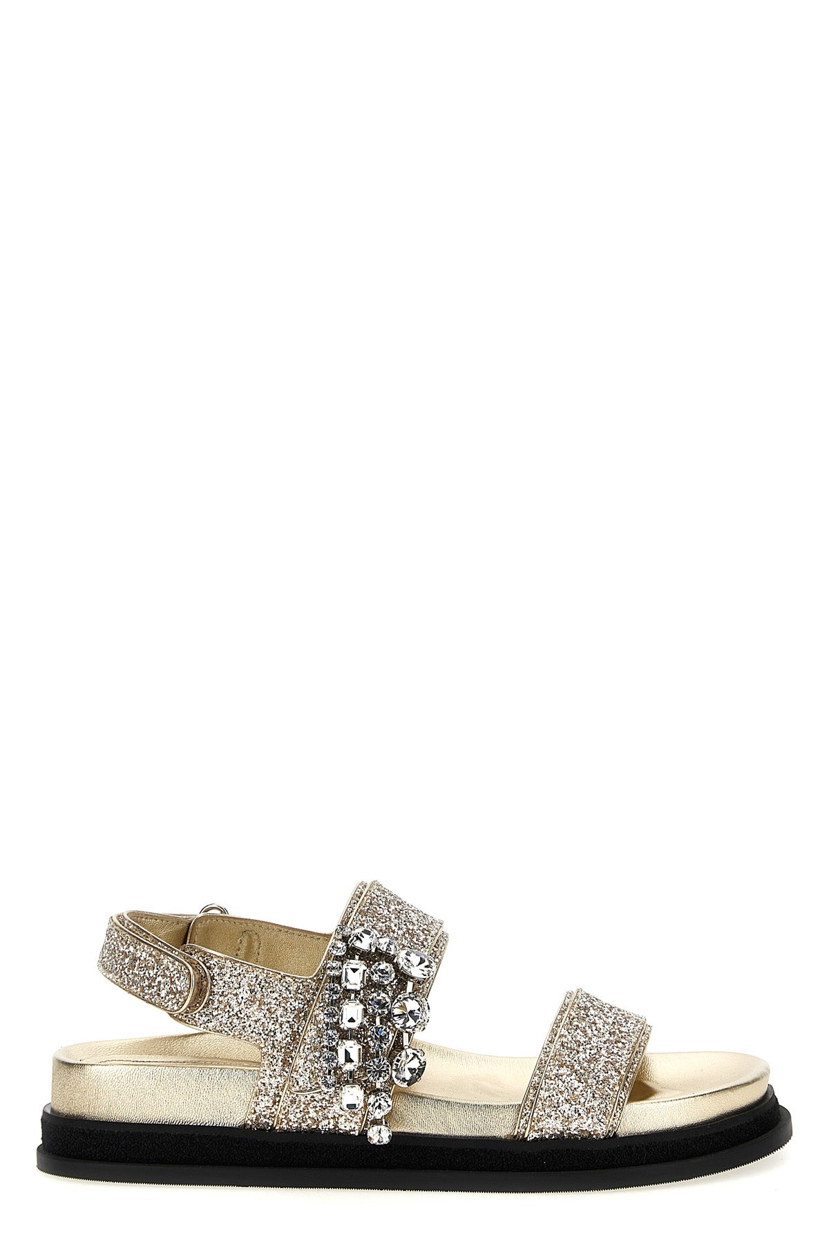 verity leather sandals covered