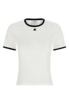 the signature contrast courrèges t-shirt redefines the codes of everyday dress