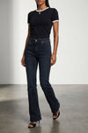 signature contrast cotton t-shirt