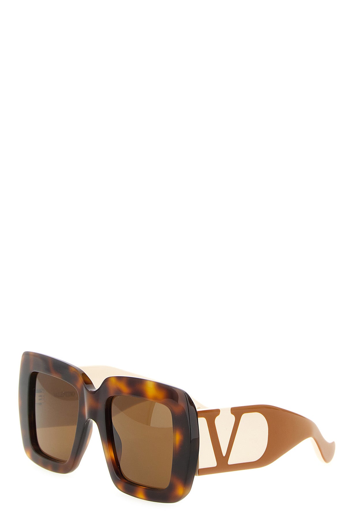 valentino garavani sunglasses redefine everyday aesthetics through bold volumes