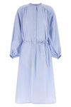vitti midi dress in cool cotton poplin style