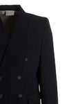 tailored stretch virgin wool blazer jacket