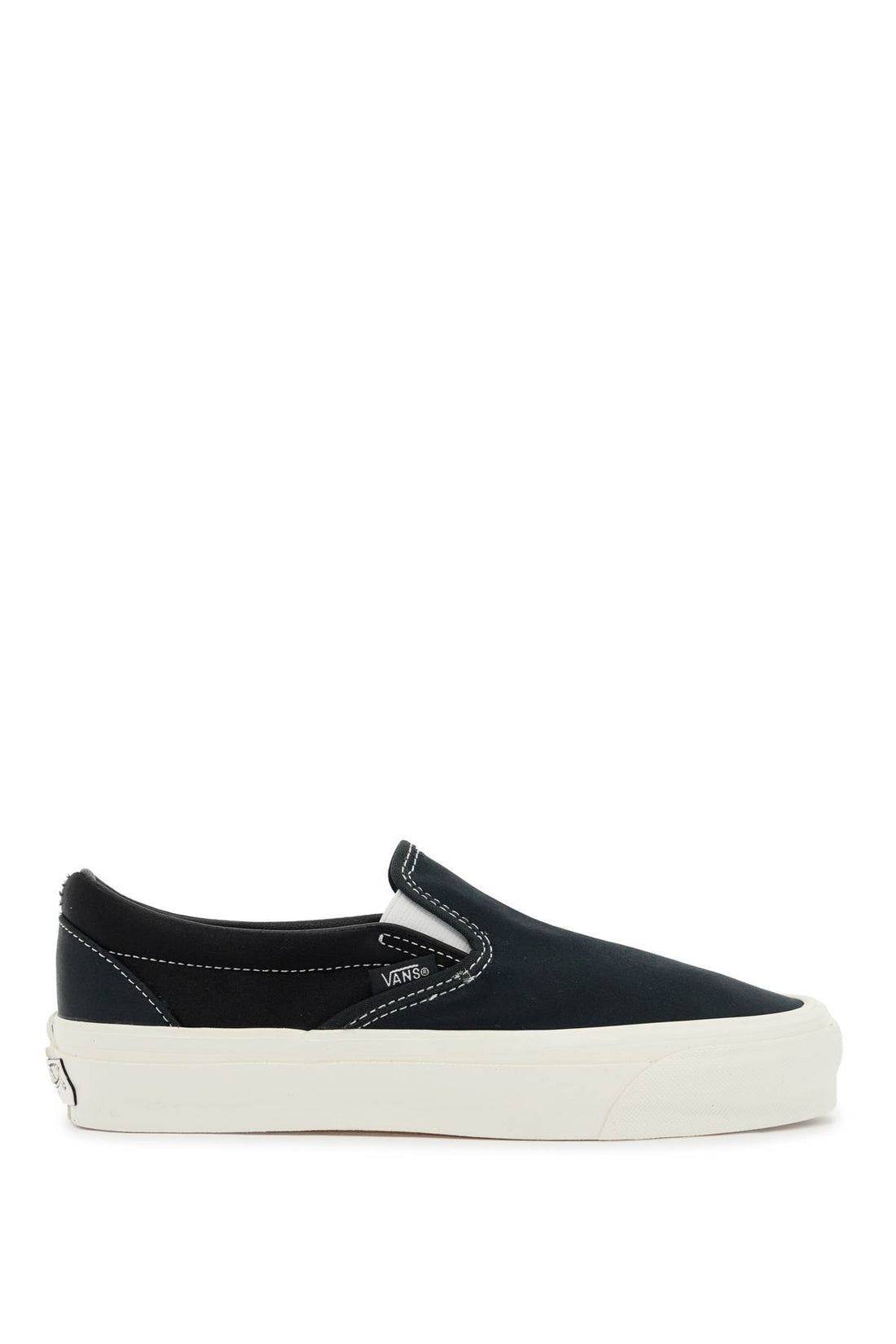 premium satin slip-on sneakers