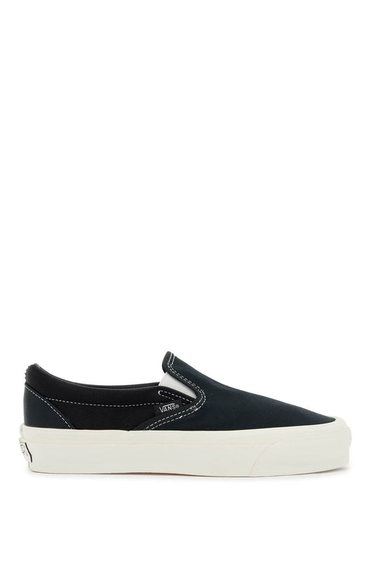 premium satin slip-on sneakers