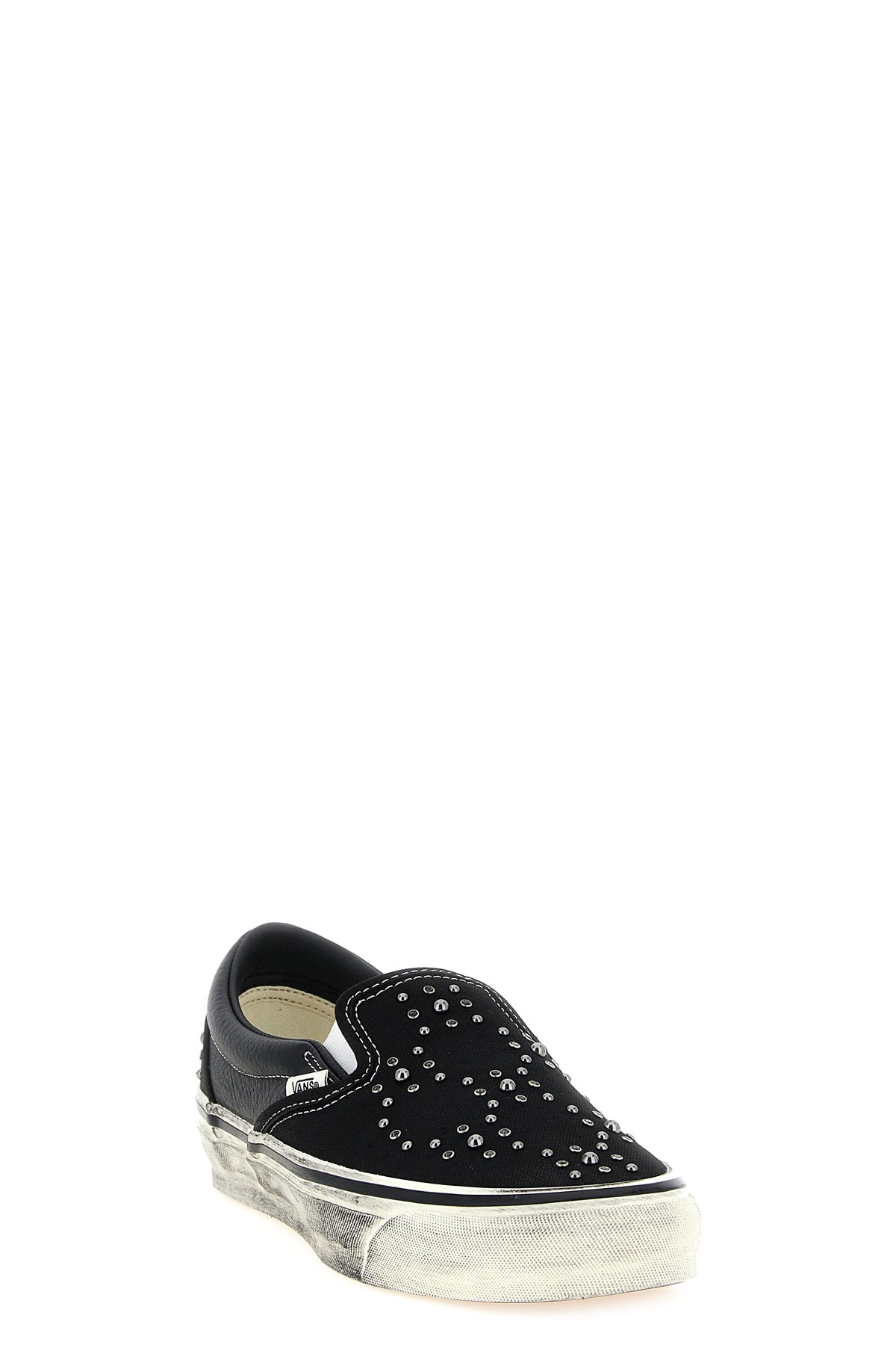 226g screen-printed canvas sneakers premium classic slip-on