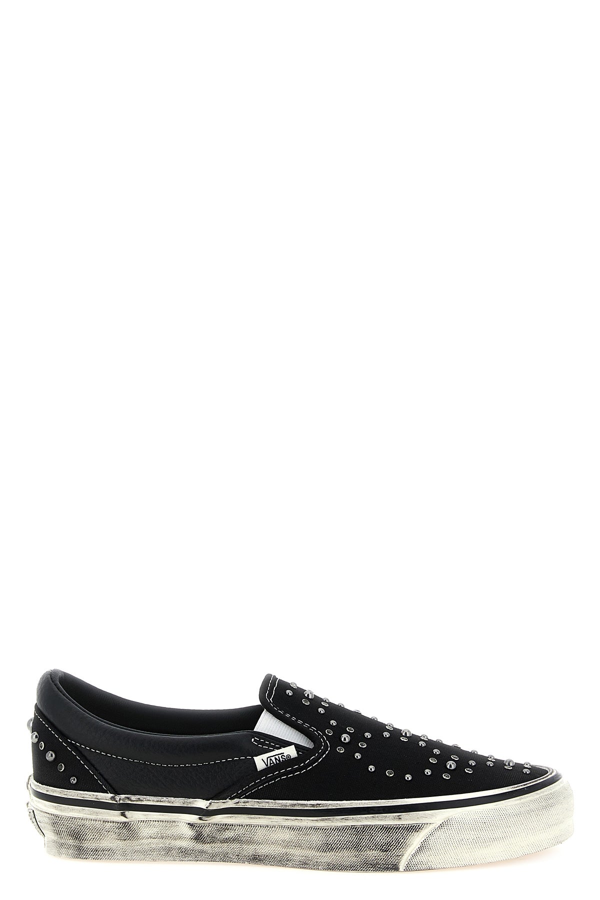 226g screen-printed canvas sneakers premium classic slip-on