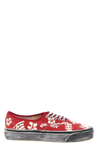226 g floral print authentic premium canvas sneakers