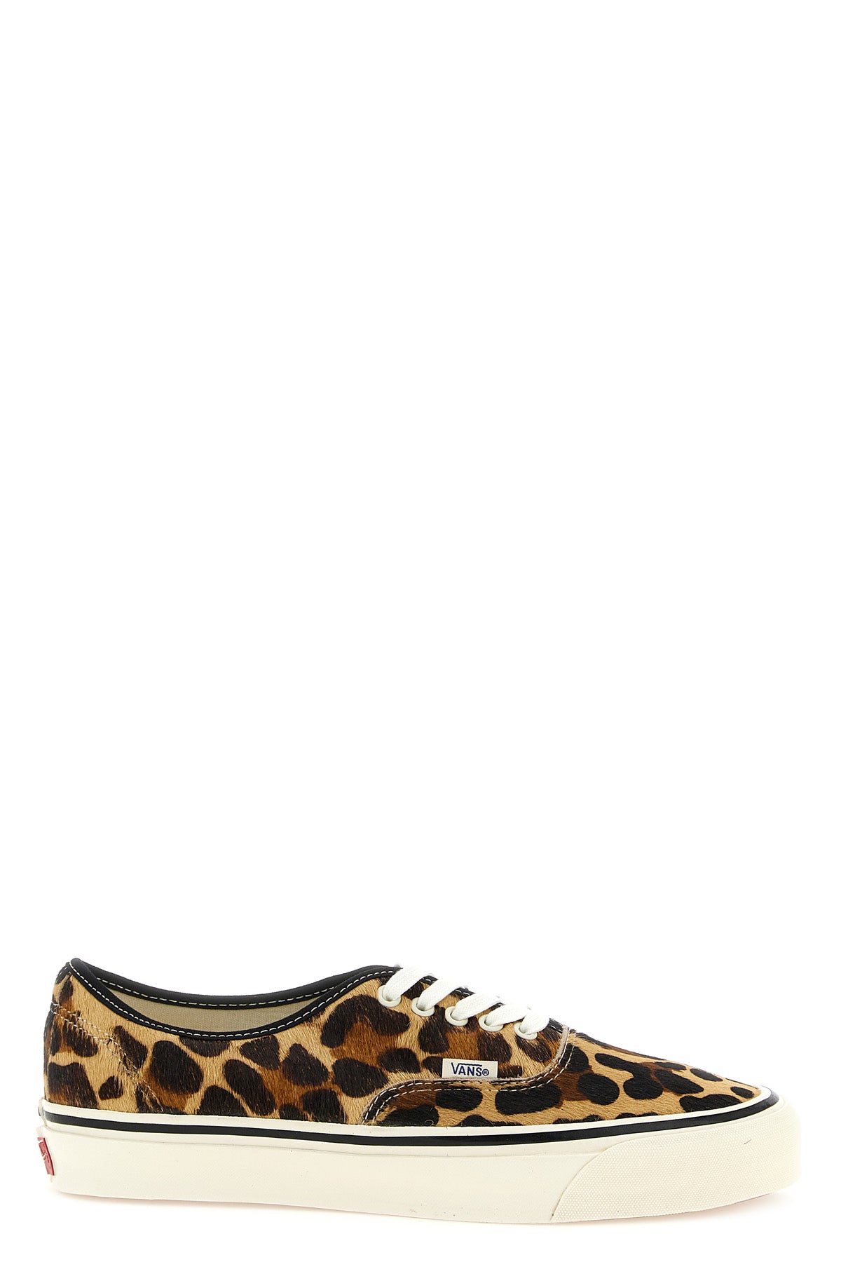 authentic premium animal print pony leather sneakers