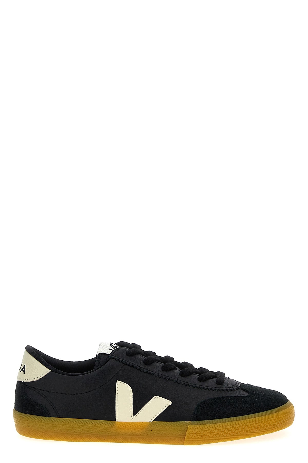 volley leather sneakers