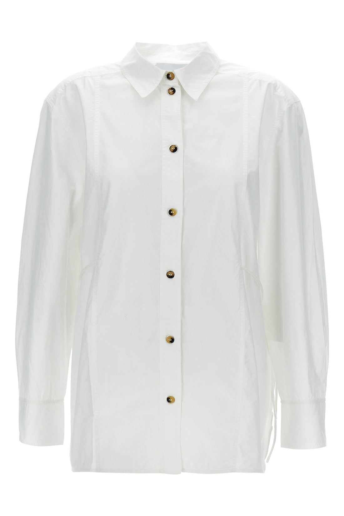 GANNI 40 cotton poplin shirt