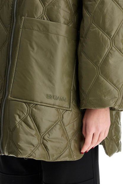 lightweight down jacket with oversized collar