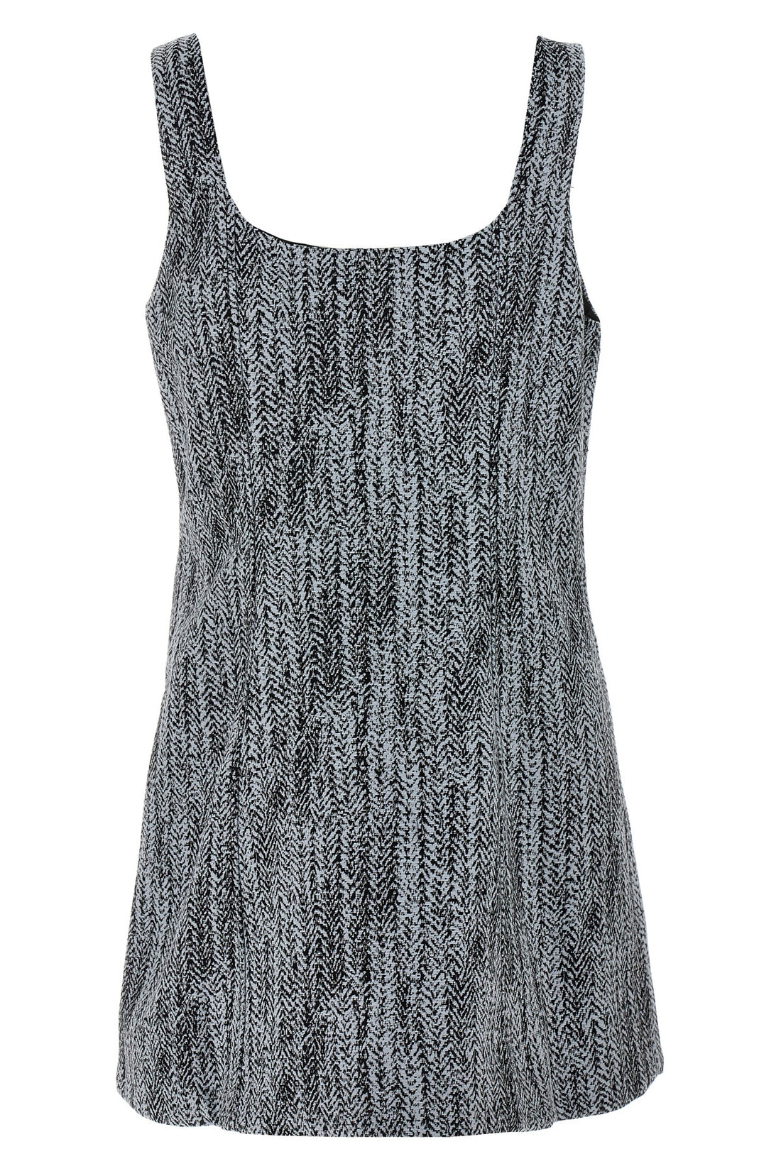 GANNI 36 cotton tweed mini dress