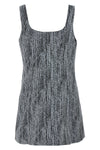 cotton tweed mini dress