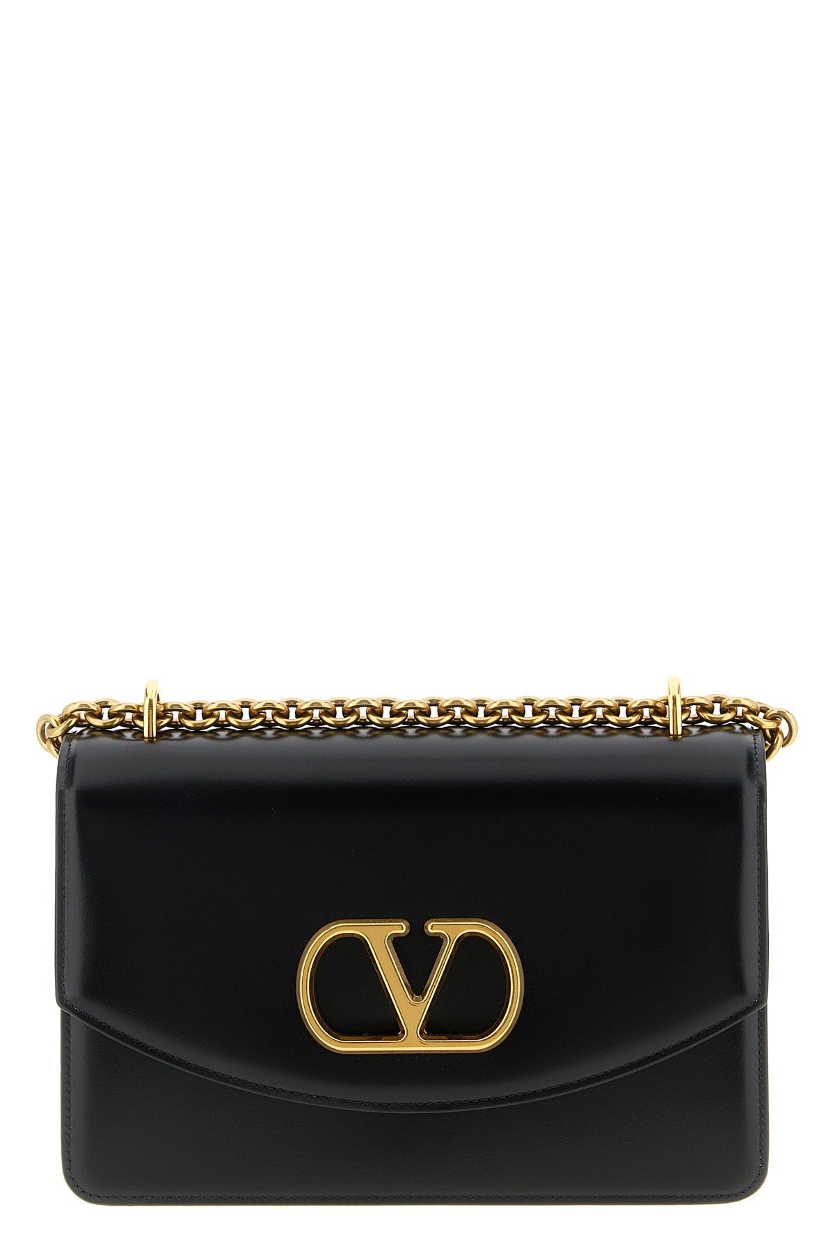 vain smooth leather shoulder bag