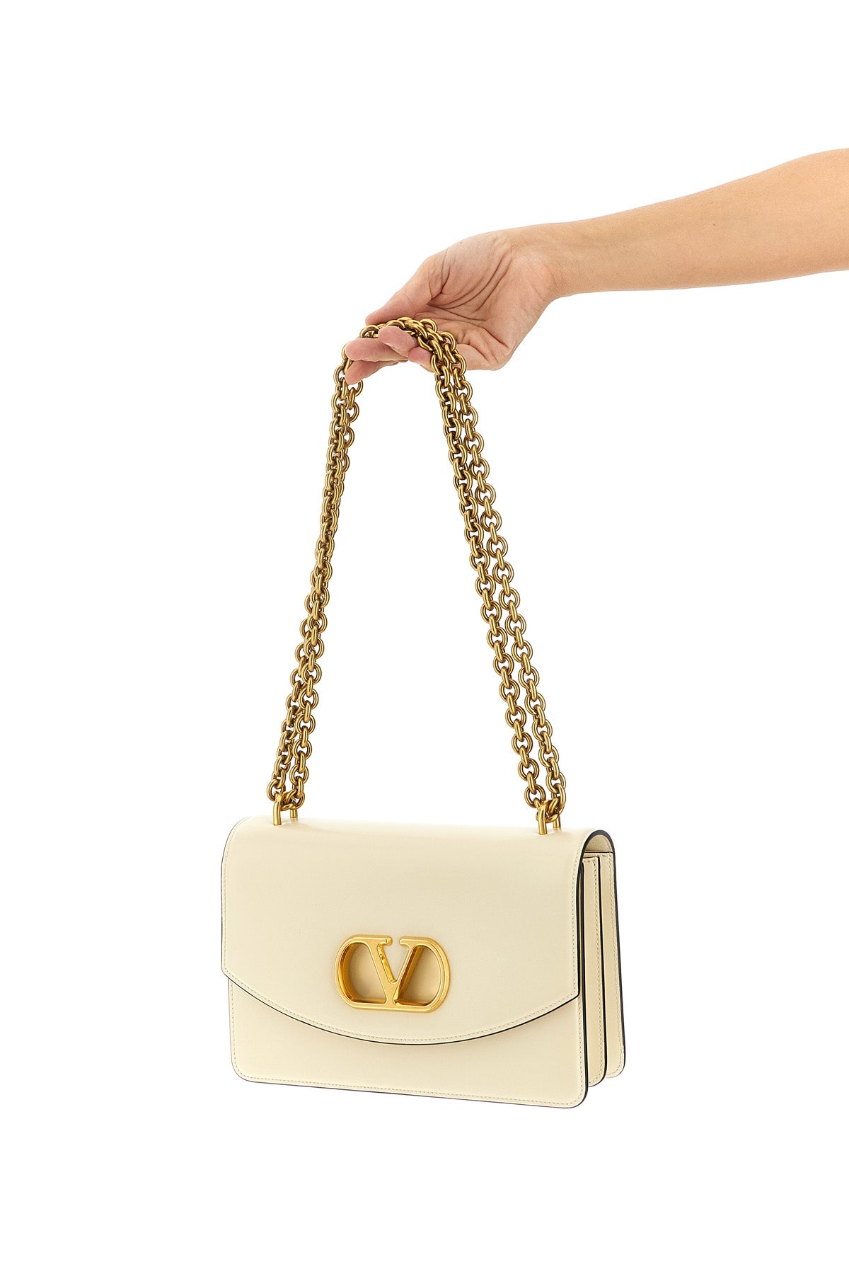 vain shoulder bag in shiny calf leather