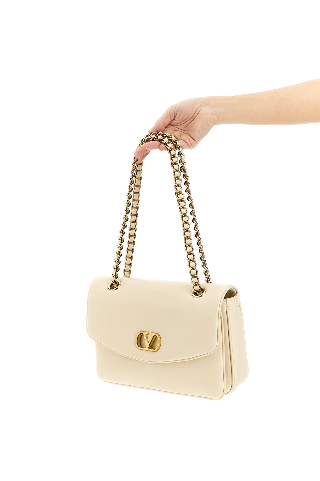 VALENTINO GARAVANI OS djuna nappa medium shoulder bag